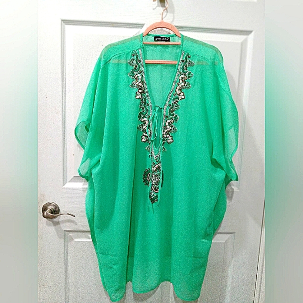 Embellish  Coverup, NWOT